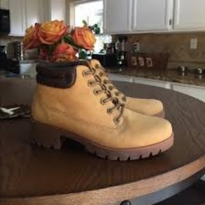 ALDO leather booties